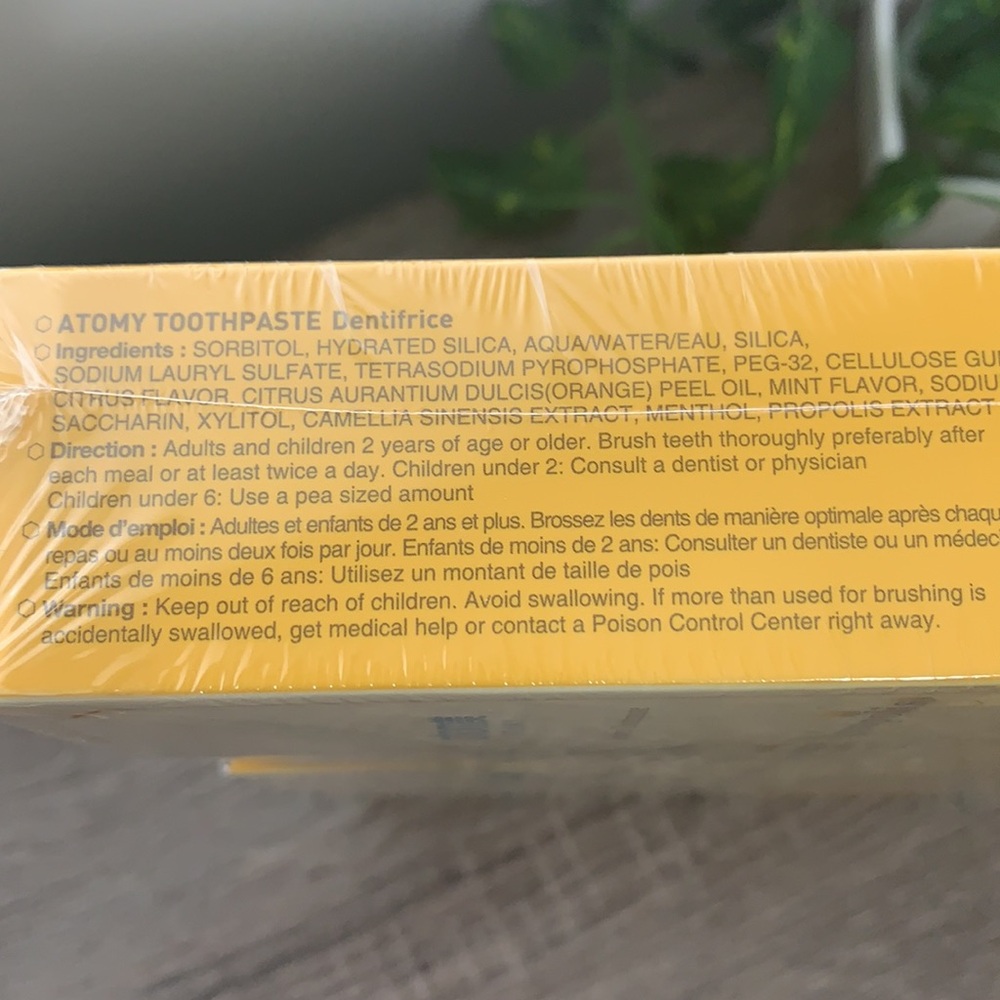 Atomy toothpaste 5-pack - Picture 3 of 5